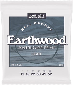 ERNIE BALL 2348 John Mayer Earthwood Bell Bronze Light 11-52 - Струны для акустической гитары P02348