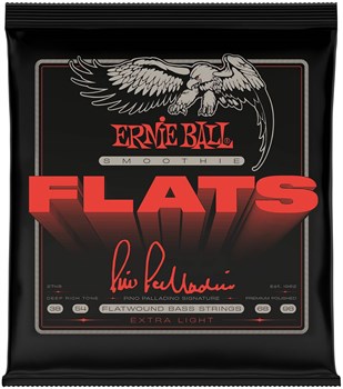ERNIE BALL 2748 Pino Palladino Smoothie Flats Extra Light 38-98 - Струны для бас-гитары P02748