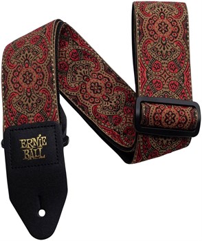 ERNIE BALL 4162 Jacquard Crimson Paisley - Ремень для гитары P04162