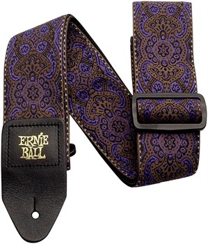 ERNIE BALL 4164 Jacquard Purple Paisley - Ремень для гитары P04164