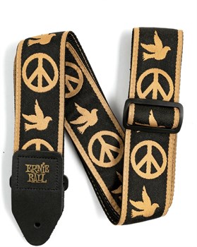 ERNIE BALL 4613 Jacquard Peace Love - Ремень для гитары P04613