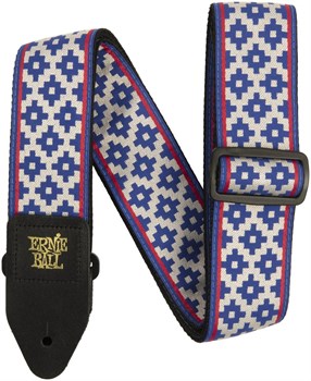 ERNIE BALL 5336 Jacquard Blue Crux - Ремень для гитары P05336