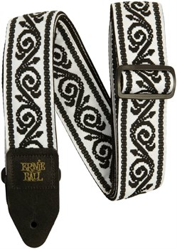 ERNIE BALL 5342 Jacquard Black Vine - Ремень для гитары P05342