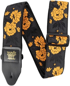 ERNIE BALL 5358 Jacquard Tangerine Rose - Ремень для гитары P05358