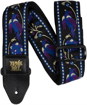 ERNIE BALL 5371 Jacquard Purple Pleasant Pheasant - Ремень для гитары P05371