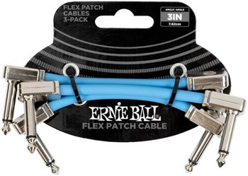 ERNIE BALL 6459, 7,62см - Инструментальный кабель P06459