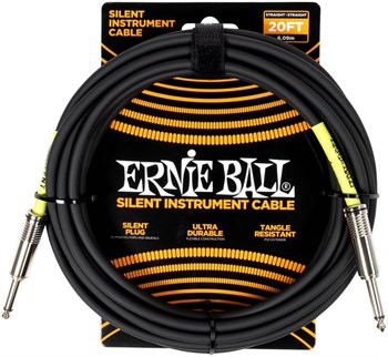 ERNIE BALL Silent 6473, 6.1м - Инструментальный кабель P06473