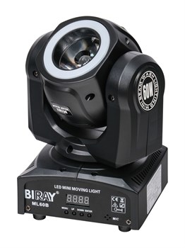 Bi Ray ML60B Моторизированная световая "голова", RGBW, 60+10х0,2Вт ML60B