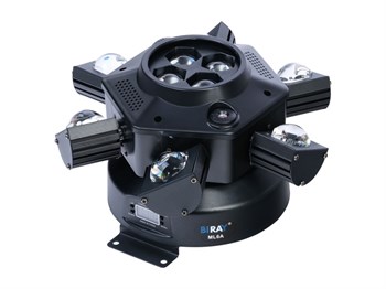 Bi Ray ML6A Моторизированный прожектор смены цвета (колорчэнджер) паук, RGWB, 10х10Вт+лазер ML6A
