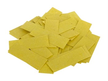 Foix OPCY Бумажное конфетти 20х50мм, желтый, упаковка 1 кг OPCY