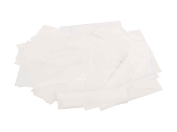 Lfocus FMCWH Конфетти металлизированное 17х55мм, белый, упаковка 1 кг FMCWH