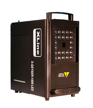 XLINE X-GEYSER-1500 LED Вертикальный дымогенератор со светодиодной подсветкой. X-GEYSER-1500 LED