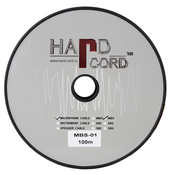 HardCord MBS-01 микрофонный кабель, 100м MBS-01 - фото 5069