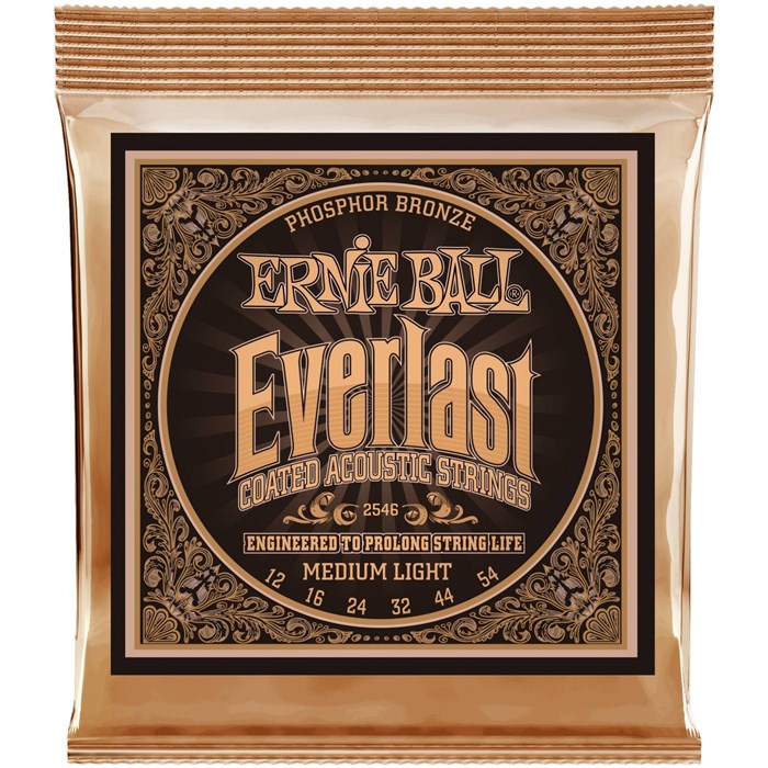 Струны для акустической гитары ERNIE BALL 2546 12-54 2010 - фото 5295