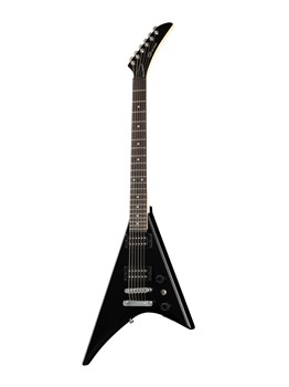 Caraya E233BK Электрогитара "стрела" V-образная, черная E233BK