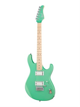 Cort G250-Spectrum-WBAG-MEG G Series Электрогитара, зеленая, с чехлом G250-Spectrum-WBAG-MEG