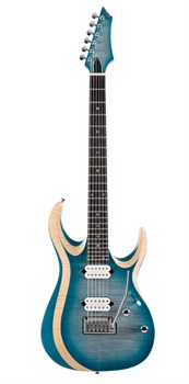 Cort X700-II-LBB Duality II X Series Электрогитара, синяя X700-II-LBB