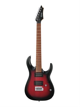 Cort X100-OPBB X Series Электрогитара, красный санберст X100-OPBB