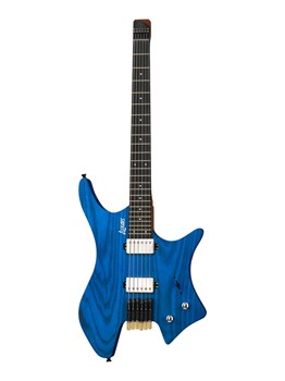 Luxars S-G62-BLS Электрогитара безголовая, синяя S-G62-BLS
