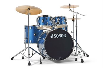 Sonor 17507448 AQX Stage Set BOS 17355 Барабанная установка, синяя 17507448