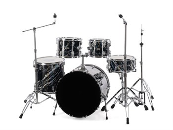 Ldrums LD-2220-64-04 Барабанная установка, Черный мрамор LD-2220-64-04