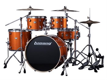 Ludwig LEE52202 Element Барабанная установка, оранжевая, 2 коробки LEE52202