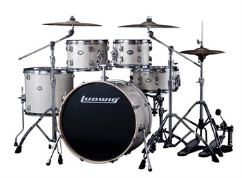 Ludwig LEE52201 Element Барабанная установка, белая, 2 коробки LEE52201