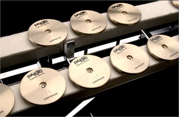 Paiste 0012201001 Crotales Кротали, 1 октава, С7-С8 0012201001