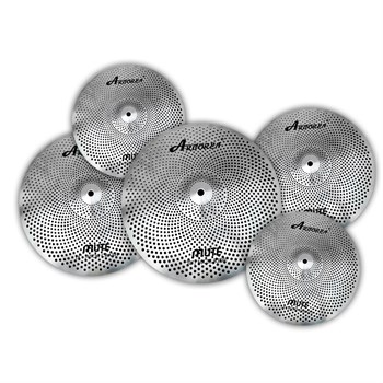 Arborea SM14161820SET Mute Silver Комплект тарелок с уменьшенной громкостью звучания 14, 16, 18, 20" SM14161820SET