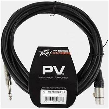 Peavey PV 5' TRS TO FEMALE XLR - кабель 1,5 м 00576420