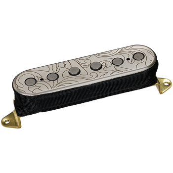 DiMarzio DP288FSN UtoPIA MIDDLE - звукосниматель для электрогитары, Сингл, Магнит Алнико 5, Выходное напряжение мВ 185, Сопротивление кОм: 13,32, Цвет DP288FSN
