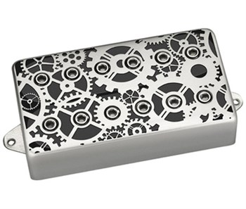 DiMarzio DP263F Dark Matter Bridge звукосниматель F-Spaced, хамбакер, крышка рисунок SteveVai clock DP263F