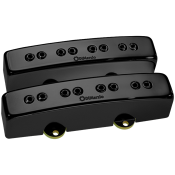 DiMarzio DP302GB Relentless J set комплект звукоснимателей, 4-струнный, чёрный DP302GB