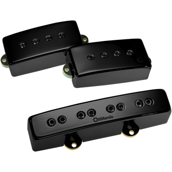DiMarzio DP307GB Relentless P+J set комплект звукоснимателей, 4-струнный, чёрный DP307GB