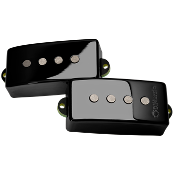DiMarzio DP124GB Sixties P  звукосниматель, 4-струнный, чёрный DP124GB