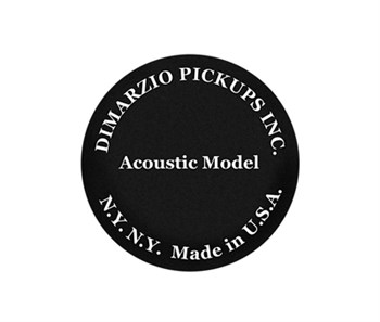 DiMarzio DP130BK Acoustic Model пьезозвукосниматель, черный DP130BK