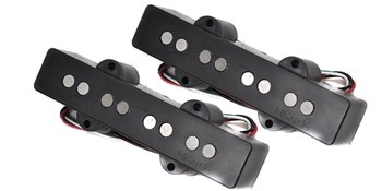 DiMarzio DP149BK Ultra Jazz Neck &amp; Bridge (set) комплект звукоснимателей, 4-струнный, чёрный DP149BK