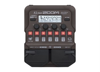 Zoom A1 FOUR Универсальный процессор для музыкальных инструментов Zoom A1 FOUR