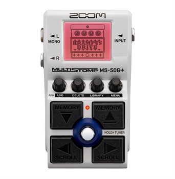 Zoom MS-50G+ педаль мультиэффектов для электрогитары/Drives, Delays, Reverbs and More Zoom MS-50G+