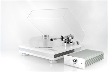 Виниловый проигрыватель Transrotor STRATO BIANCO TMD TRA9 Chrome XART93212
