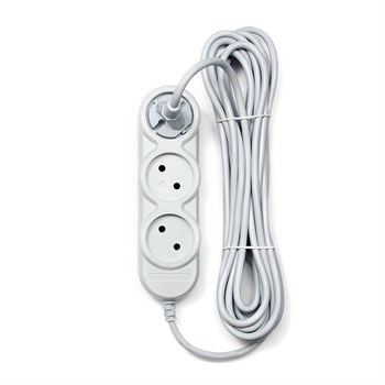 Электрическая Мануфактура PC-Y-1-05-7 PowerCube Бытовой удлинитель, 5 розеток, 1300Вт,  6А, 7.0м PC-Y-1-05-7