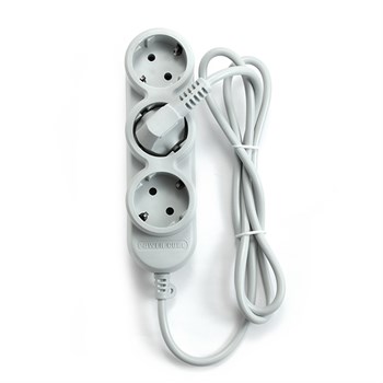 Электрическая Мануфактура PC-Y-4-32-1,5 PowerCube Бытовой удлинитель, 3+2 розетки,2200Вт, 10А, 1.5м PC-Y-4-32-1,5