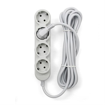 Электрическая Мануфактура PC-Y-6-43-5 PowerCube Бытовой удлинитель, 4+3 розетки, 3500Вт, 5.0м PC-Y-6-43-5