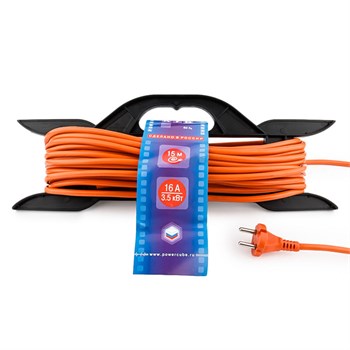 Электрическая Мануфактура PC-B1-R-15 PowerCube Удлинитель на рамке 16А. 1 розетка 15м PC-B1-R-15