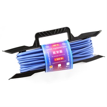 Электрическая Мануфактура PC-E1-F-10-R PowerCube Шнур-Удлинитель на рамке 6А, морозостойкий 10м PC-E1-F-10-R