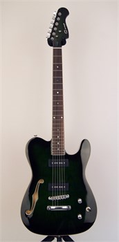 Caraya E219GRS Электрогитара, телекастер с f-вырезом, зеленая E219GRS