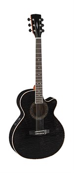 Lutner LJ-ABCE-TBK Электро-акустическая гитара, с вырезом LJ-ABCE-TBK