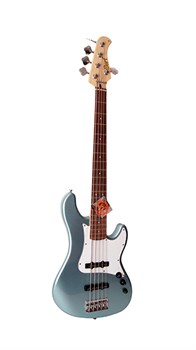 Cort GB55JJ-SPG GB Series Бас-гитара, 5-струнная, голубая GB55JJ-SPG