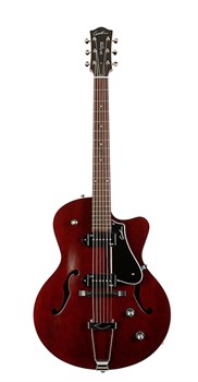 Godin 033560 5th Avenue CW Kingpin II Burgundy Электрогитара арктоп, с чехлом. 033560