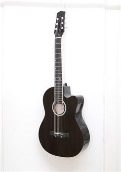 Амистар H-324-BK Акустическая гитара, с вырезом, черная H-324-BK